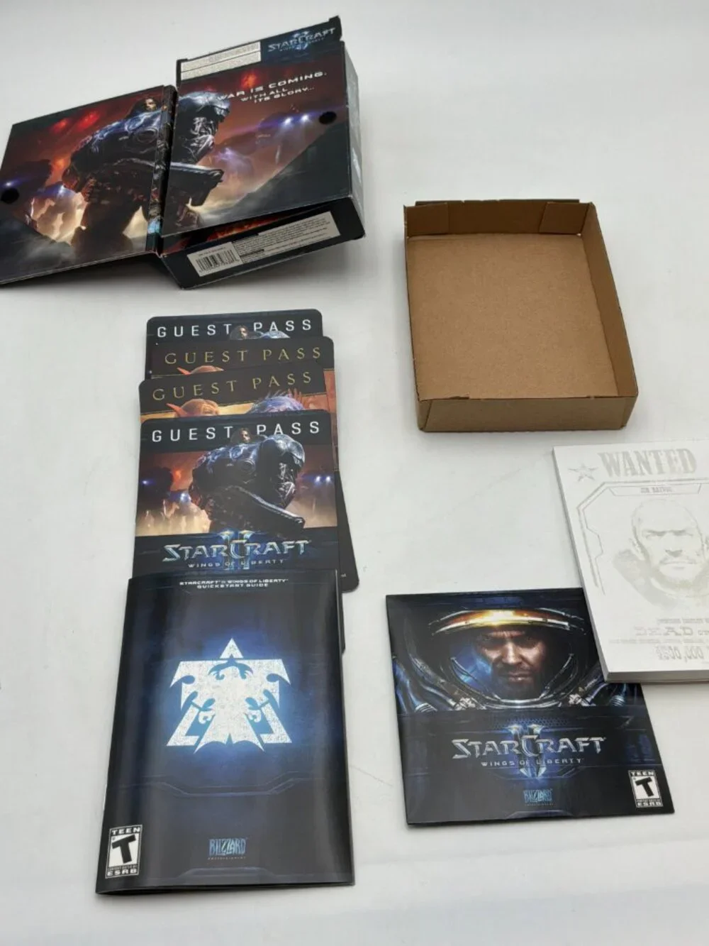Starcraft 2 II : Wings of Liberty (Windows PC, 2010) - Complete in Box
